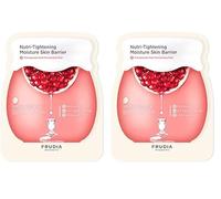 FRUDIA. Mascarilla Facial Humectante Pomegranate. Nutri-Hidratante. (Paquete de 2)