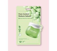FRUDIA. Mascarilla Facial Green Grape Control de Poros. Extracto de Uvas Verdes con Vitamina E. Limpiador de Poros. Controla el Exceso de Sebo. Hidratante y Calmante.