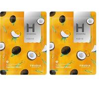 FRUDIA. My Orchard Mascarilla Facial con Extracto de Coco. Aqua Ampoule. Hidrata y nutre la piel intensamente. Efecto calmante. Sin sensación pegajosa. Contenido 20 ml. (Paquete de 2)