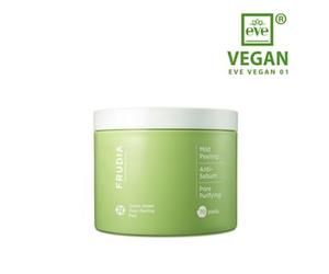 FRUDIA - Parche Exfoliador de Poros Green Grape Pore Peeling Pad Jar Type