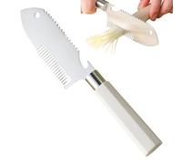 Frühlingszwiebelschneider - Multifunktionaler 4-in-1 Mit Rutschfestem Griff | Und Frühlingszwiebelschäler Julienneschneider | Für Zuhause Küche Restaurant Essenszubereitung Grillparty Großküche