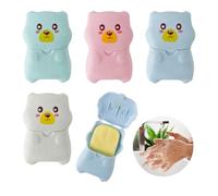 FRUHLING 200 hojas de jabón mini hojas de jabón de viaje portátil copos de jabón de papel desechables con caja de plástico para viajes, camping, viajes al aire libre senderismo