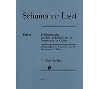 Fruhlingsnacht du liederkreis opus 39 de robert schumann --- piano