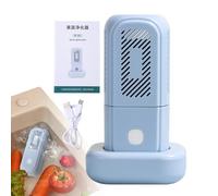 Fruit and Vegetable Washer, Purifier Cleaner Device, Portable Spinner Design, Deep Clean Action, Water-Saving System, Easy, Perfect for Kitchen, Travel, Household, 3.27x5.63 inches
