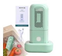 Fruit and Vegetable Washer, Purifier Cleaner Device, Portable Spinner Design, Deep Clean Action, Water-Saving System, Easy, Perfect for Kitchen, Travel, Household, 3.27x5.63 inches