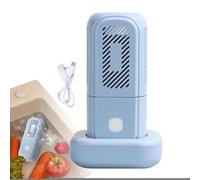 Fruit and Vegetable Washer, Purifier Cleaner Device, Portable Spinner Design, Deep Clean Action, Water-Saving System, Easy, Perfect for Kitchen, Travel, Household, 3,27 x 5,63 pulgadas