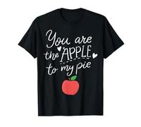 Fruit Apple Eye Love Romantic Lovely Gift Idea Apple of Eye Camiseta