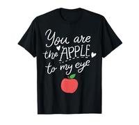 Fruit Apple Eye Love Romantic Lovely Gift Idea Apple of Eye Camiseta