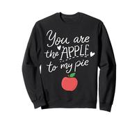 Fruit Apple Eye Love Romantic Lovely Gift Idea Apple of Eye Sudadera