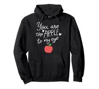 Fruit Apple Eye Love Romantic Lovely Gift Idea Apple of Eye Sudadera con Capucha