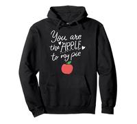 Fruit Apple Eye Love Romantic Lovely Gift Idea Apple of Eye Sudadera con Capucha