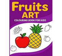 Fruit Art Colouring Book For Kids