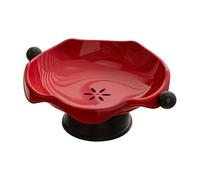 Fruit Bowl - 30.5cm Party Food Tray | Aesthetic Cookie Platter with Draining Raised Base, Decorative Serving Tray For Candy Dessert & Cakes, Storage For Keys & Jewelry, PP