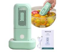 Fruit Cleaner, Vegetable Washer, Produce Purifier, Advanced Purification Compact Roll Technology Large Capacity White Ideal para cocinar y viajar Meal Prep3.27x5.63 pulgadas