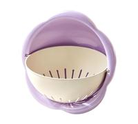 Fruit Cleaning Bowl | Double Layer Kitchen Cleaning Draining Basket