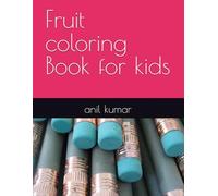 Fruit coloring Book for kids