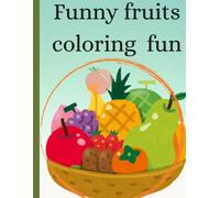 Fruit coloring book for kids
