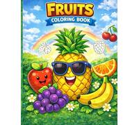 Fruit Coloring Book for Kids: A Cute and Simple Coloring Book with Fruits