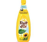 FRUIT D'OR - Aceite Omega 3 Y 6 1L - Lote de 3 - Envío Gratis
