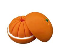 Fruit Fidget Toy - Bola de alivio de estrés 3D, Twist Citrus con diseño portátil, juguete sensual con textura suave, Office Desk for Work Classroom, Fidget Ball for Student Travel Commuting Use