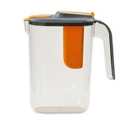 Fruit Infuser Water Pitcher, 2600ml Large Infused Pitcher, Acrylonitrile Styrene Material, Heat-Resistant Infuser Pitchers for Hot/Cold Drinks, Flavor-Infused Beverage and Iced Tea, 21x10.5x22cm