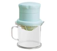 Fruit Juicer - Juicer de limón | Limón Squeezer | Juicer cítrico | Manual de exprimidor de limón con copa y estrangulador, portátil Fruit Squeezer, Home Kitchen Dining Room Juicer - Manual Juicer