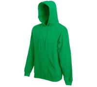 Fruit of the Loom 12208B, Sudadera con Capucha Para Hombre, Verde (Kelly Green), Small