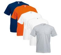 Fruit of the Loom 5X 61-036-0 - Camiseta, Hombre, Colour Set IV, M