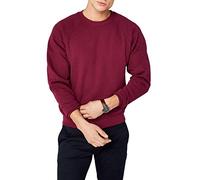 Fruit Of The Loom 62-216-0, Sudadera Para Hombre, Rojo (Burgundy), Small