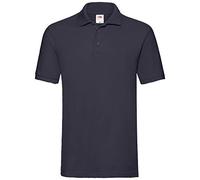 Fruit of the Loom Polo para hombre 63-218-0 Azul (Deep Navy) Talla XL