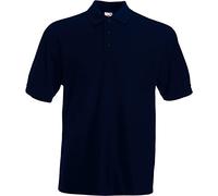 Fruit of the Loom 63-402-0 - Camiseta de manga corta de algodón Blau - Deep Navy S