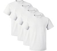 Fruit of the Loom - Camiseta de manga corta para hombre (4 unidades) - Blanco - Medium