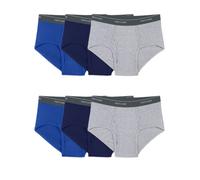 Fruit of the Loom Calzoncillos de algodón sin Etiquetas para Hombre, Multicolor, 3XL