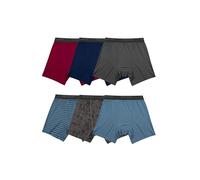 Fruit of The Loom Calzoncillos Tipo bóxer microelásticos estándar para Hombre, diseñados para moverse contigo, Ligeros y absorben la Humedad, Paquete de 6, Colores Surtidos