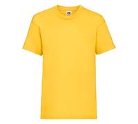 Fruit Of The Loom - Camiseta 100% algodón para niño Girasole 12-13 Years