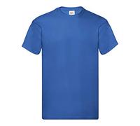 Fruit of the Loom, Camiseta 80, Royal, M