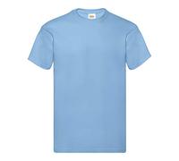 Fruit of The Loom Camiseta, Azul Celeste, L