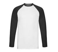 Fruit of the Loom - Camiseta Baseball de Manga Larga para Hombre UTLT1783_13