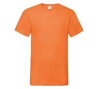 Fruit of the Loom Camiseta ligera de algodón con cuello en V hombre Top algodón