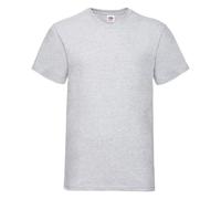 Fruit of the Loom Camiseta ligera de algodón con cuello en V hombre Top algodón