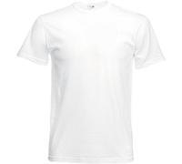 Fruit of the Loom Camiseta Original T para mujer Blanco S