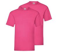 Fruit of the Loom Camiseta para hombre de tejido económico de peso medio, paquete de 5 unidades, M