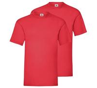 Fruit of the Loom Camiseta para hombre de tejido económico de peso medio, paquete de 5 unidades, XL