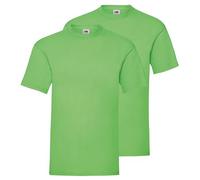 Fruit of the Loom Camiseta para hombre de tejido económico de peso medio, paquete de 5 unidades, XL