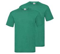 Fruit of the Loom Camiseta para hombre de tejido económico de peso medio, paquete de 5 unidades, XL