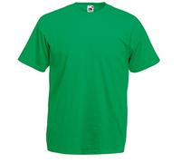 Fruit of the Loom Camiseta para hombres de valor de peso (XL 44 '-46', kelly Verde)