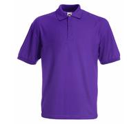 Fruit of the Loom Camiseta Polo Escolar Sencilla Para Niños Sin Logo