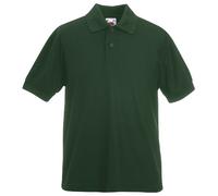 Fruit of the Loom Camiseta Polo Escolar Sencilla Para Niños Sin Logo