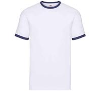 Fruit of the Loom Camiseta Ringer De Manga Corta S-3XL