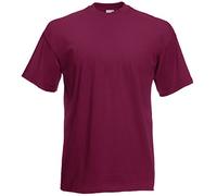 Fruit of the Loom Camiseta Valor Borgoña - M, Medium,Borgoña, M